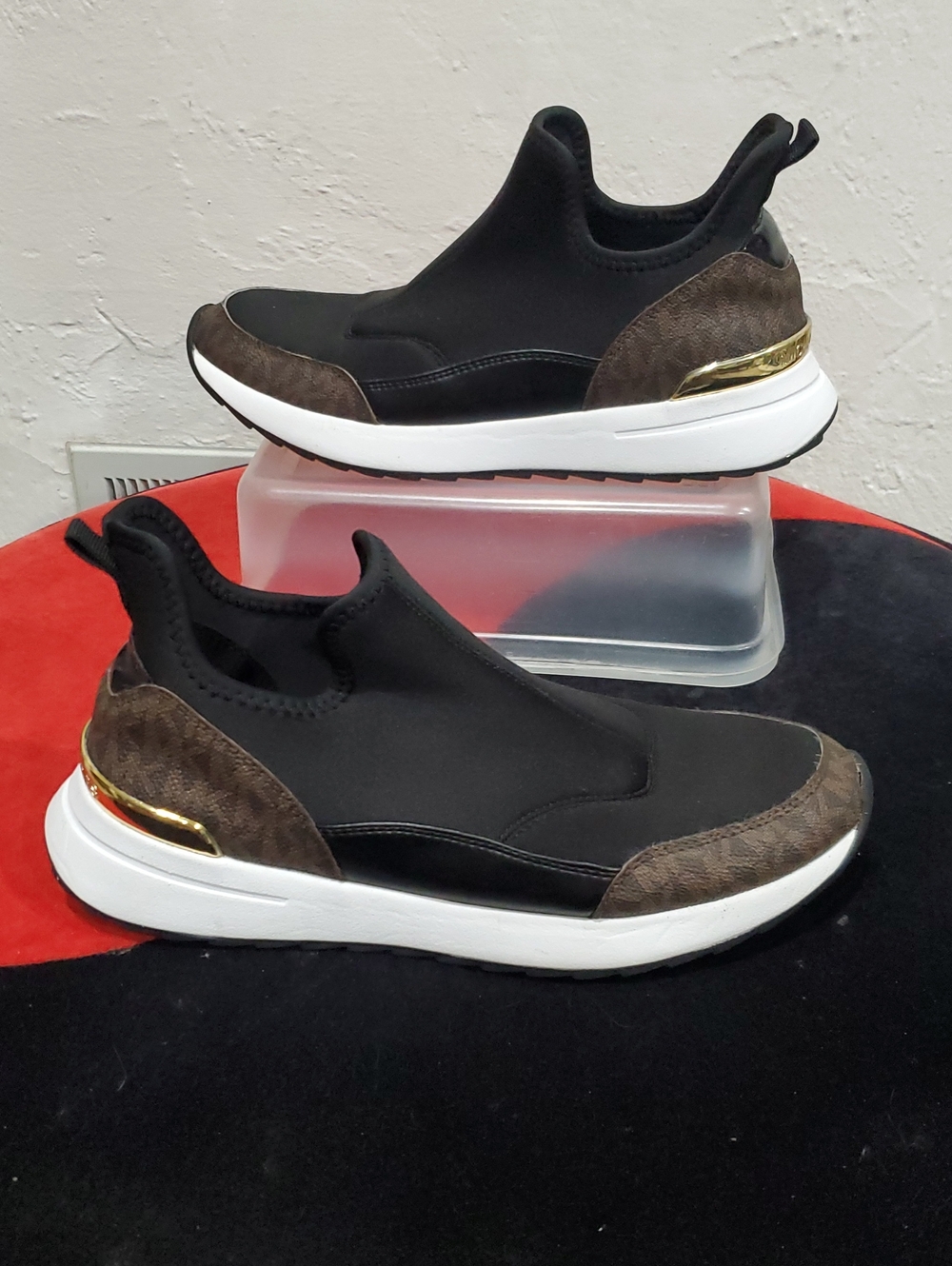 Michael Kors Muse Slip-On Trainers Size 9
